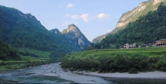 杉木河漂流